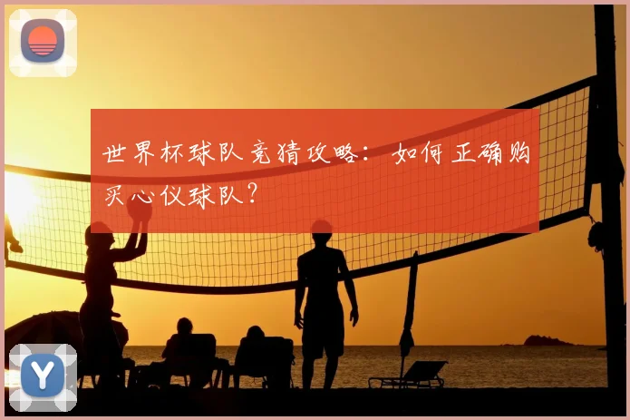 世界杯球队竞猜攻略：如何正确购买心仪球队？
