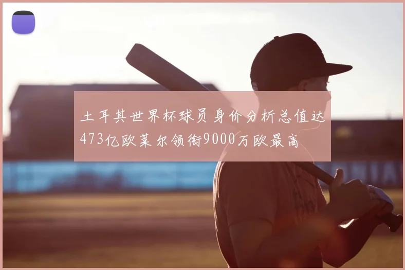 土耳其世界杯球员身价分析总值达473亿欧莱尔领衔9000万欧最高