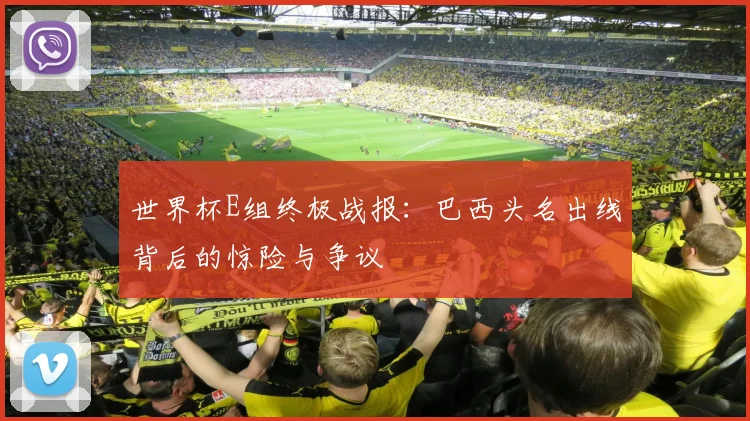 世界杯E组终极战报:巴西头名出线背后的惊险与争议