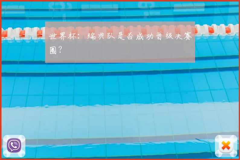 世界杯:瑞典队是否成功晋级决赛圈?